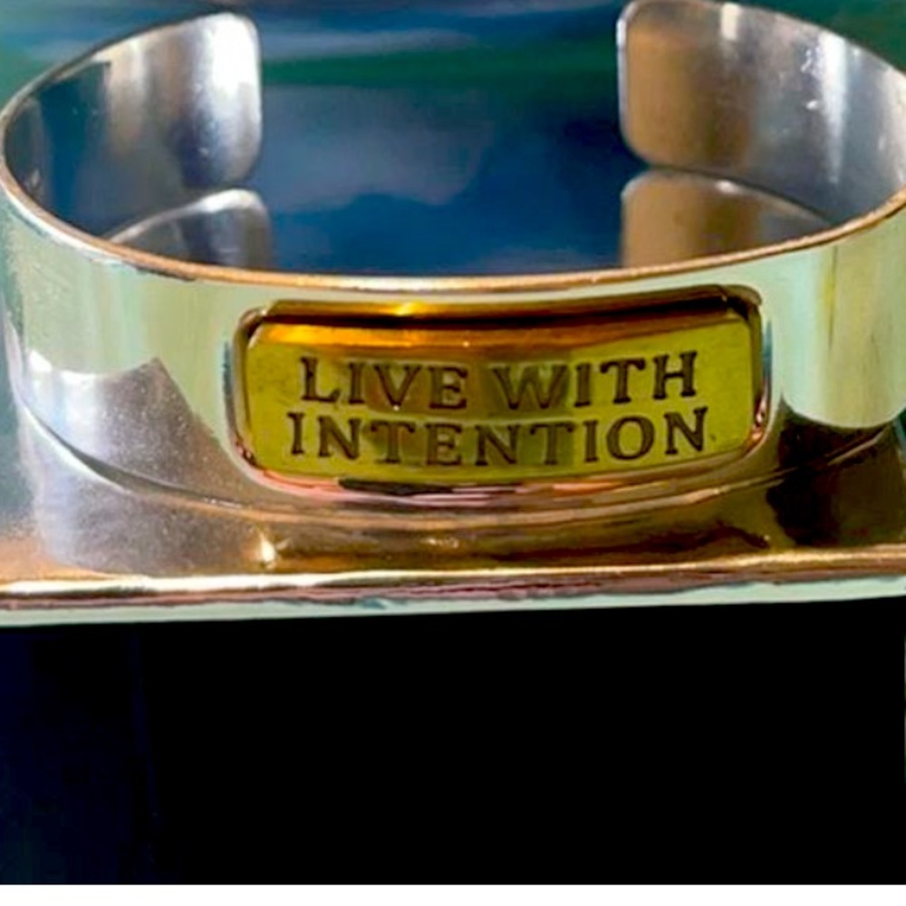 Rustic Cuff Live With Intention Bracelet - image 1